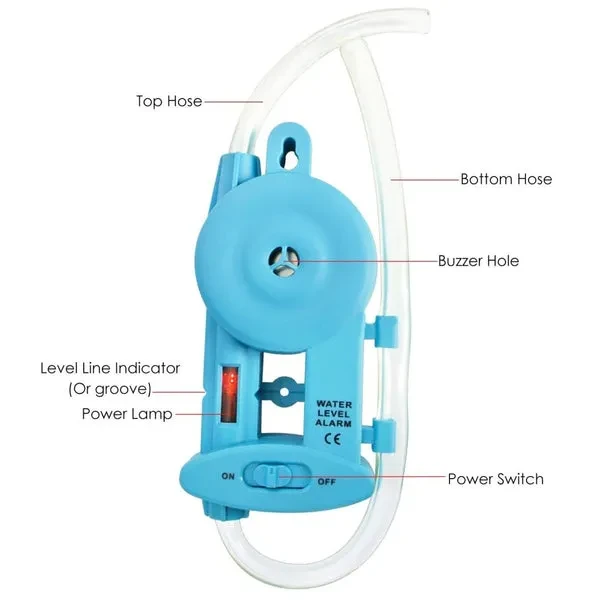 Electronic Water Level Alarm with Power Lamp & Groove - Image 10