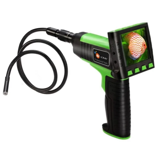 Wireless 3.5" LCD Inspection Camera Endoscope Borescope + 2 Meter Cable