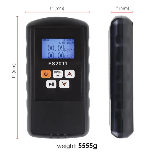 Digital Nuclear Radiation Detector Dosimeter Geiger Counter - Image 3