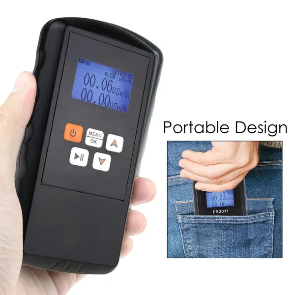 Digital Nuclear Radiation Detector Dosimeter Geiger Counter - Image 7