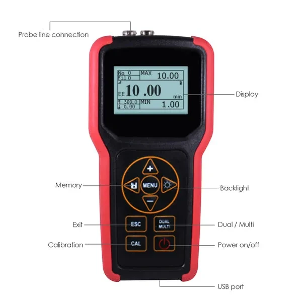 Ultrasonic Gauge for Metal Thickness Measurement - Image 5