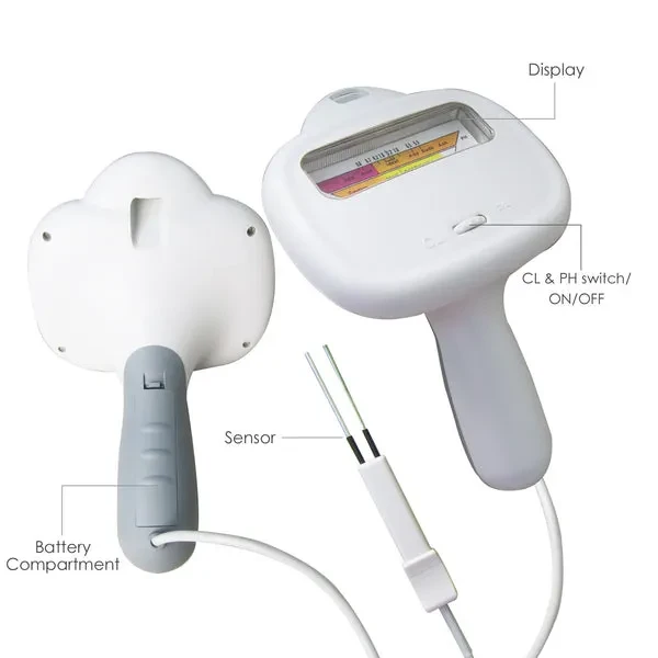 pH and Chlorine Level Water Quality Tester - Image 8
