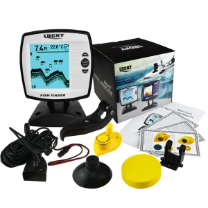 Advanced Fish Finder with Depth Sounder Transducer (328ft/100m)