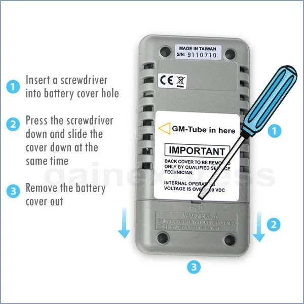 Radiation Geiger Counter Monitor for Gamma and Beta Detection - Image 8