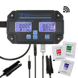 Water Quality Tester (pH, EC, TDS, Salinity, SG, Temperature)