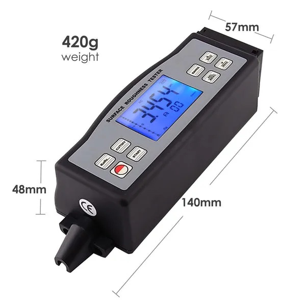 Digital Surface Roughness Tester with 4 Parameters (Ra, Rz, Rq, Rt) - Image 9