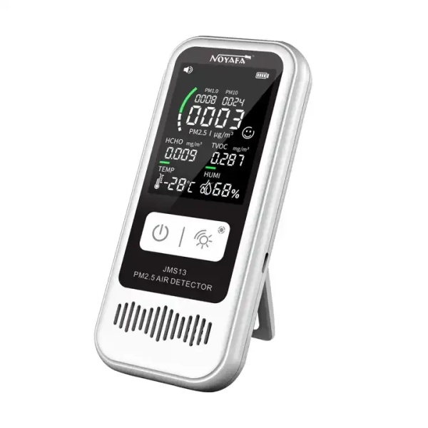 Intelligent Dust Sensor for Air Quality Testing, Measures PM2.5, HCHO, and TVOC