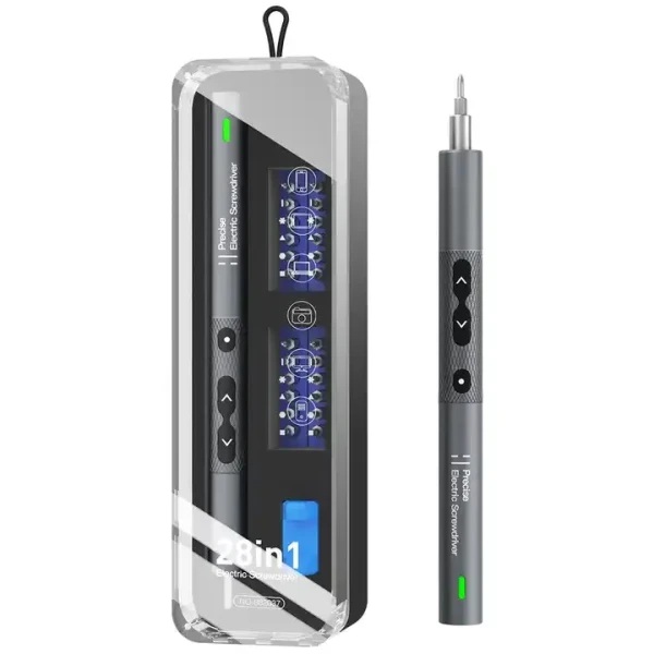 28-in-1 Precision Electric Screwdriver Set with Automatic Function