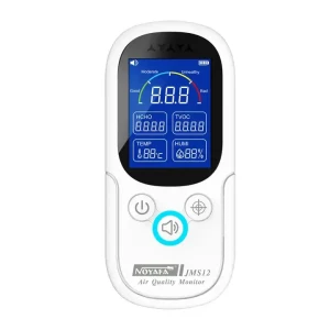 Digital Air Quality Detector for Temperature, Humidity, and CO2 Levels