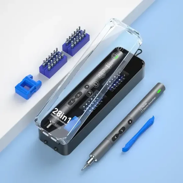 28-in-1 Precision Electric Screwdriver Set with Automatic Function - Image 5