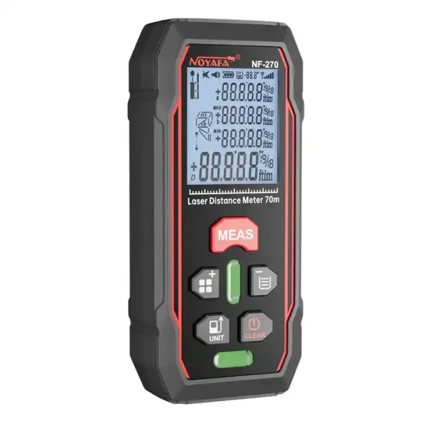 Laser Distance Meter with Screen Length, Area, Volume, and Pythagorean Measurement - Image 2