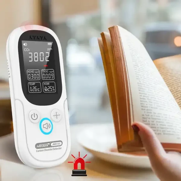 Multifunction Thermohygrometer with Carbon Dioxide Detection for Home Use - Image 5