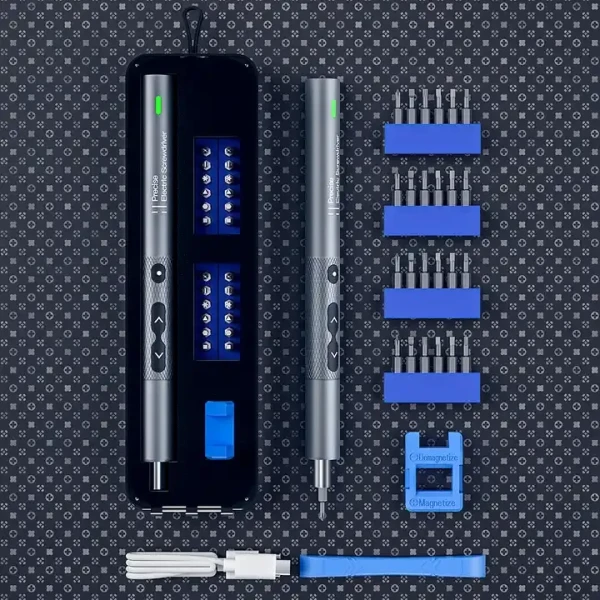 28-in-1 Precision Electric Screwdriver Set with Automatic Function - Image 2