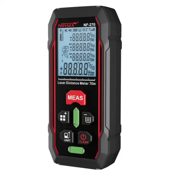 Laser Distance Meter with Screen Length, Area, Volume, and Pythagorean Measurement - Image 3