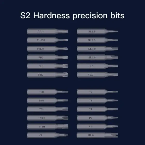 28-in-1 Precision Electric Screwdriver Set with Automatic Function - Image 6
