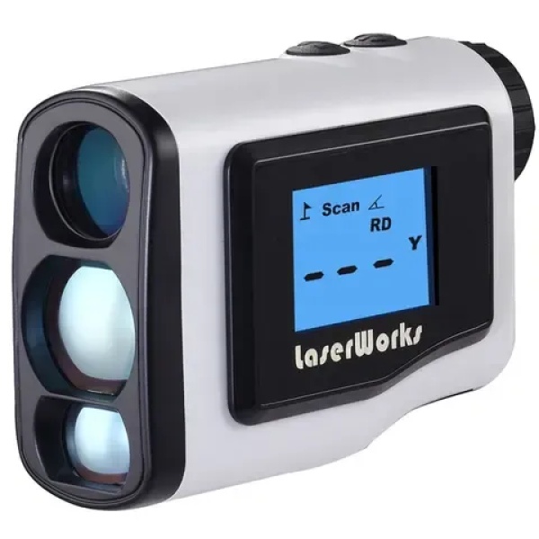Dual Display 1200M Golf Laser Rangefinder with Flagpole Lock and Fog Measurement