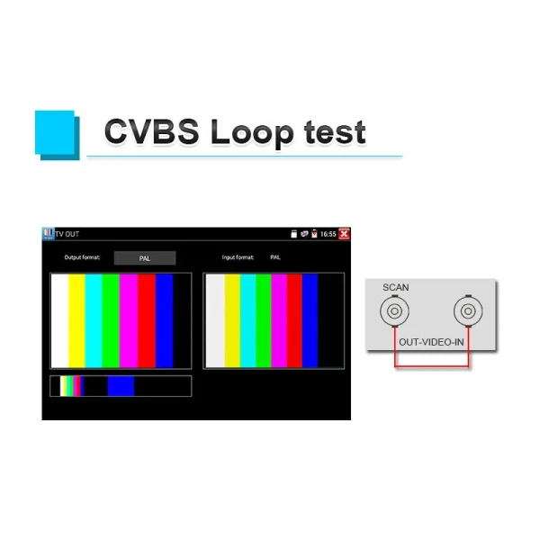 7-Inch IPS Touch Monitor CCTV Camera Tester with 4K HD Resolution and All-in-One Functionality - Image 10