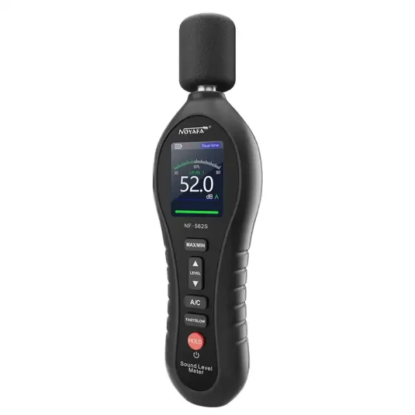 Professional Noise Detection Meter with Color Big Screen and Clear Reading - Image 4