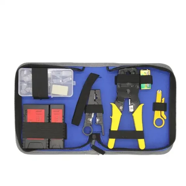Cable Tester with 3-in-1 Crimping Tool for Network LAN Cable Stripping - Image 4