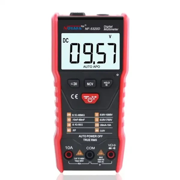 Auto Range Multifunction Multimeter with HD LCD Screen Digital