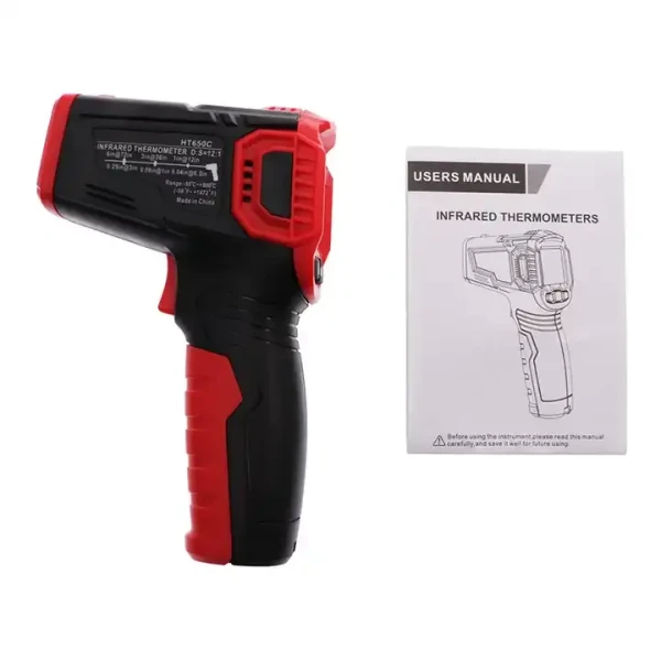 Infrared Thermometer for Non-Contact Temperature Measurement in Kitchens (-50°C - +800°C) - Image 3