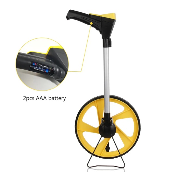 Collapsible Measuring Wheel with Carrying Bag, 0-9,999 Ft. Measurement Range - Image 2