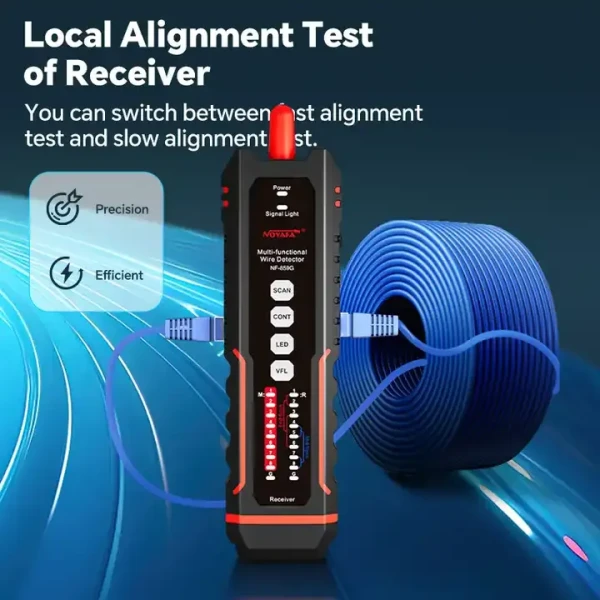Multifunctional Wire Detector with IP Search, Ping Testing, and PoE Testing - Image 3