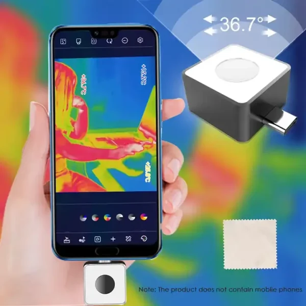 High Resolution Portable Thermal Infrared Imager, 160x120 Resolution - Image 2