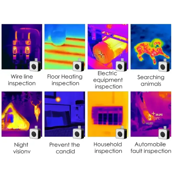 High Resolution Portable Thermal Infrared Imager, 160x120 Resolution - Image 6