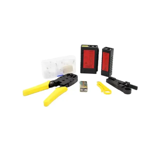 Cable Tester with 3-in-1 Crimping Tool for Network LAN Cable Stripping - Image 6