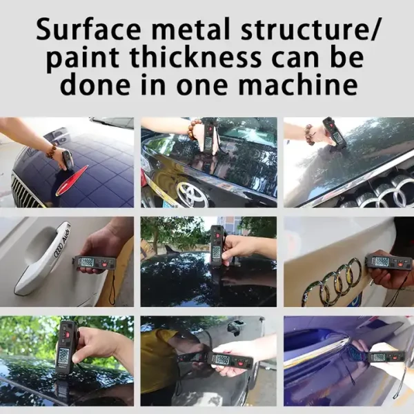 Paint Thickness Gauge for Car Coating with Digital Display - Image 7