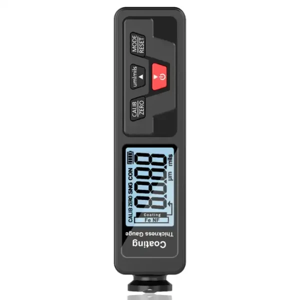 Paint Thickness Gauge for Car Coating with Digital Display