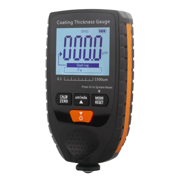 Car Paint Coating Thickness Gauge, Measures 0-1500µm for Fe & NFe Surfaces - Image 3