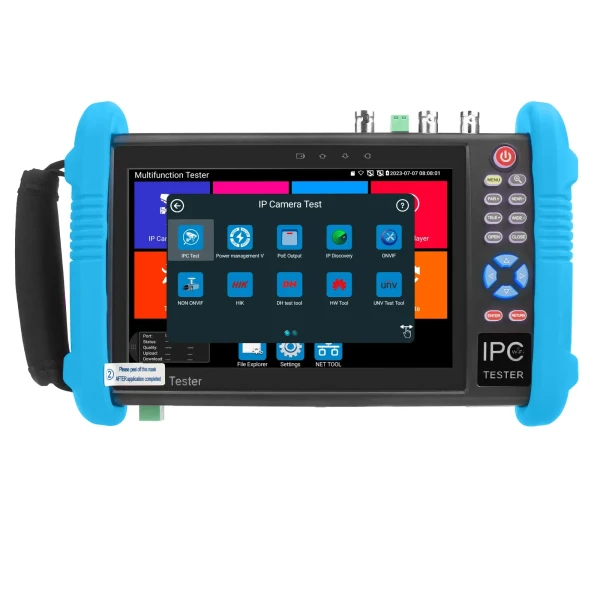 All-in-One 7-Inch Camera Tester with CVI, TVI, AHD, 8MP EX-SDI, HD-SDI, and 3G-SDI Support - Image 11